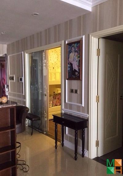  Thi công giấy dán tường sang trọng tại Royal City Thanh Xuân